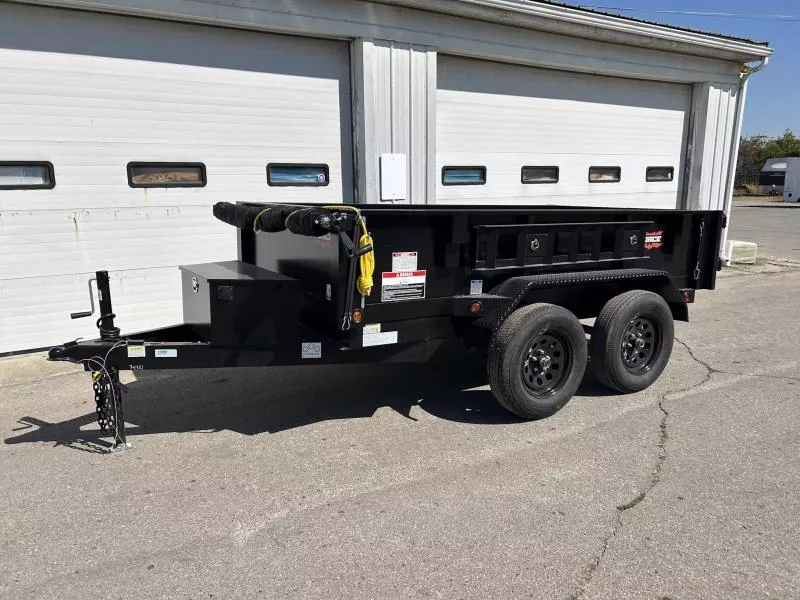 2026 Force 5 X 10 FT DUMP TRAILER WITH TARP KIT & RAMPS 7K GVWR