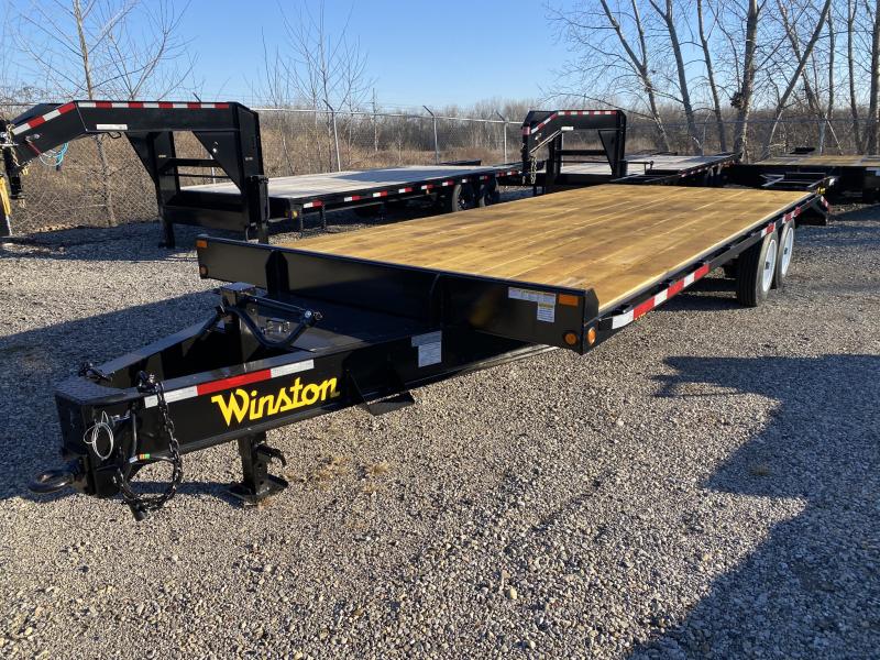 2023 Winston 8 TON 102" X 25 FT DECK OVER EQUIPMENT TRAILER TANDEM SINGLES 2023 Winston 8 TON 102" X 25 FT DECK OVER EQUIPMENT TRAILER TANDEM SINGLES