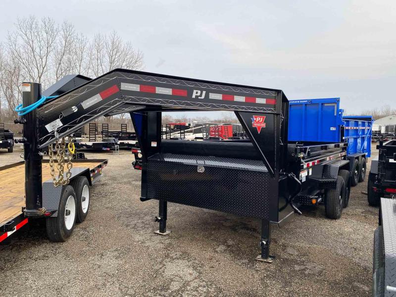 2022 PJ Trailers LOW PRO 7 X 14 FT GOOSENECK DUMP 9gz9Hc