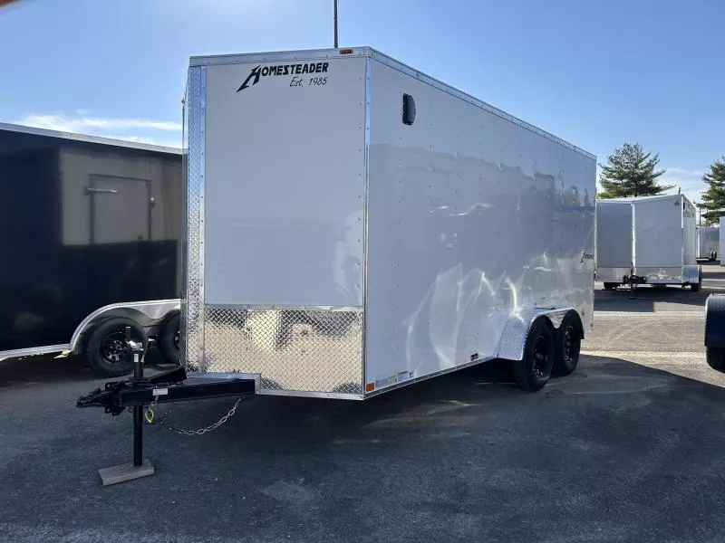 2026 Homesteader Trailers INTREPID 7 X 16 FT CARGO TRAILER BARN DOORS 7 FT INTERIOR QaJtRopwa9gk