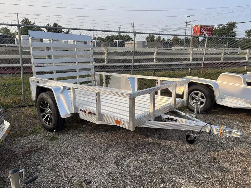 2026 Sport Haven 5 X 8 FT ALL ALUMINUM UTILITY WITH ALUMINUM WHEELS