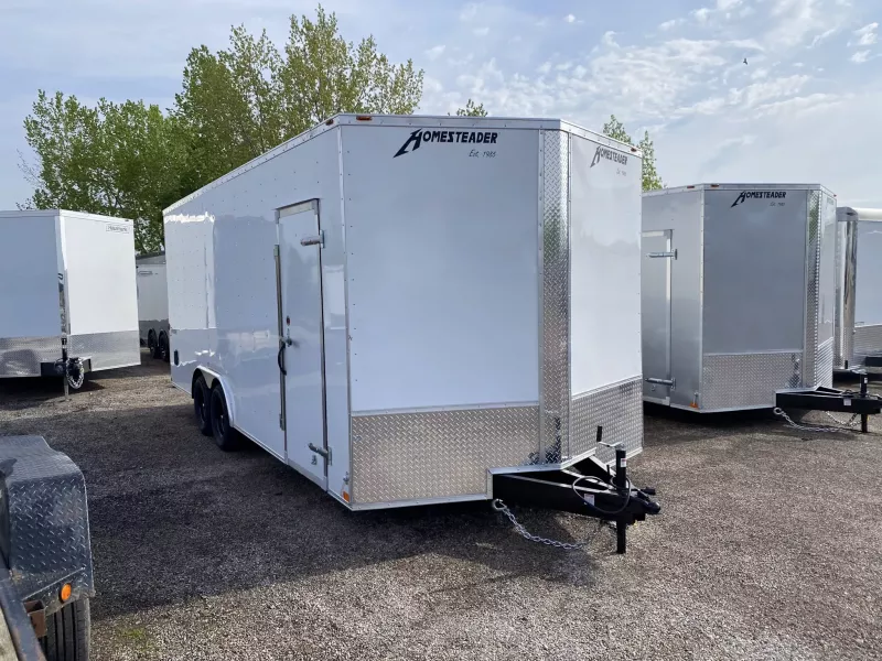 2025 Homesteader Trailers 20 FT ENCLOSED CAR HAULER 7 FT INTERIOR HEIGHT 7K GVWR