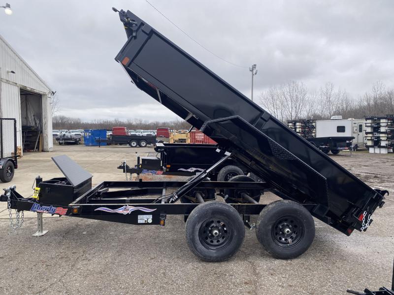 2024 Liberty 6 X 12 FT LOW PRO DUMP TRAILER WITH TARP KIT AND SPREAD GATE Trailers for Sale