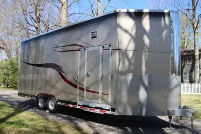 2006 ATC 24' Aluminum Stacker Trailer