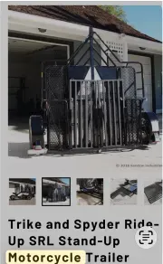 used Motorcycle / Cycle Trailers Kendon  for sale, in Simpsonville, SC Thumbnail 2