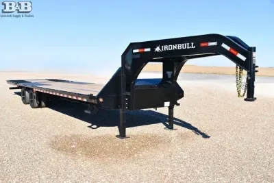 2027 Ironbull 34' Gooseneck Hydrodove Flatbed 
