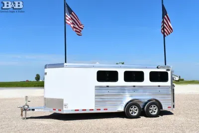 2027 Cimarron 6 Pen Livestock Show Trailer