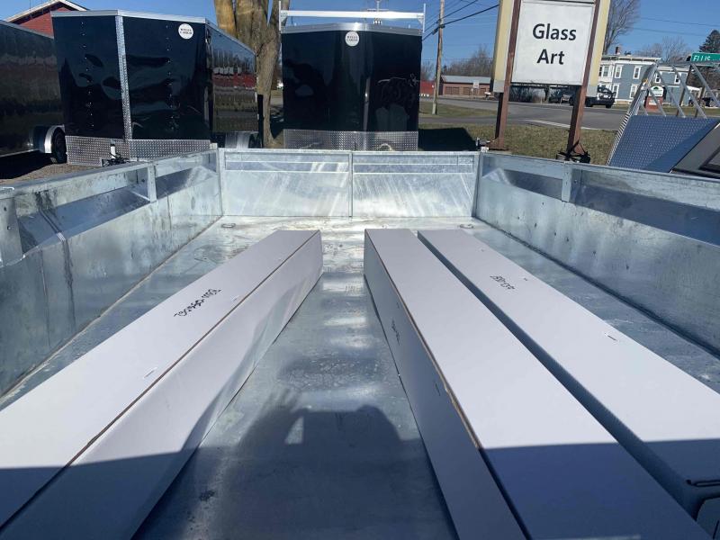 2024 BWISE 7X14-14K dump trailer Galvanized Dump Trailer