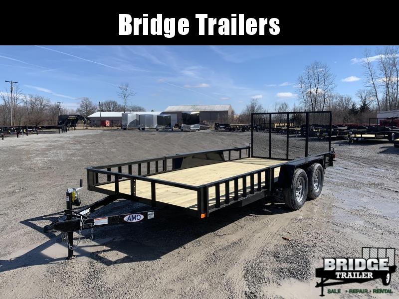 2023 AMO AL16TTBXSWN - 82 X 16 Landscape w/ Gate Utility Trailer 2023 AMO AL16TTBXSWN - 82 X 16 Landscape w/ Gate Utility Trailer