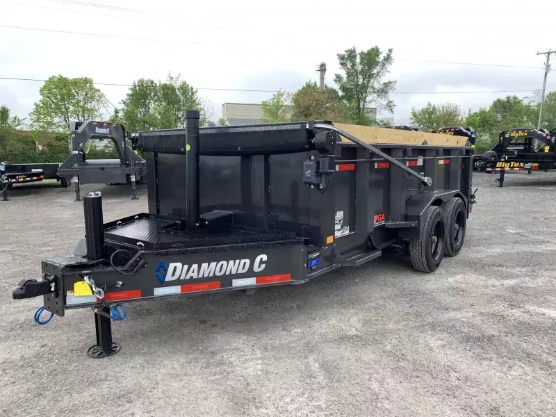 2026 Diamond C Trailers LPT208L14X81 (81" X 14') 18K Telescopic (Pacemaker Ed.) Dump Trailer
