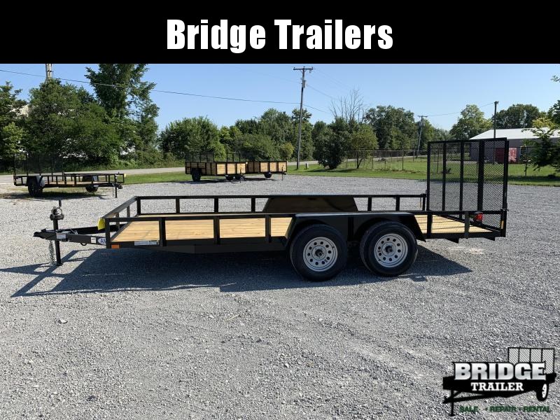 2021 AMO AL16TTBXWN - 82 X 16 Landscape w/ Gate Utility Trailer 2021 AMO AL16TTBXWN - 82 X 16 Landscape w/ Gate Utility Trailer