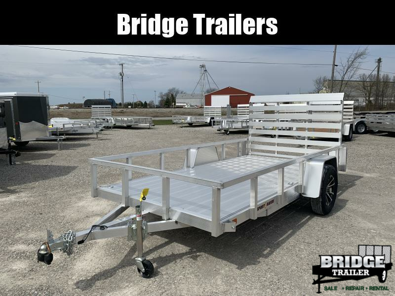 2025 Sport Haven AUT612D (6' X 12') 2.9K Aluminum Utility Trailer