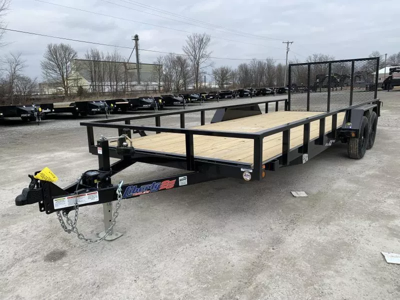 2025 Liberty LU7K83X18+2C4 (83" X 18' + 2') 7K Dovetail Utility Trailer