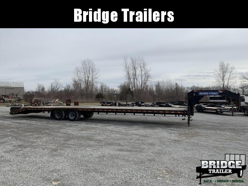 2015 Sure-Trac ST102355LPDO2A-B-259 (35' +5') Flatbed Trailer 2015 Sure-Trac ST102355LPDO2A-B-259 (35' +5') Flatbed Trailer