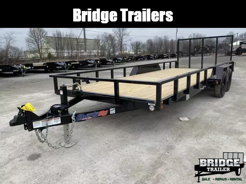 2025 Liberty LU7K83X18+2C4 (83" X 18' + 2') 7K Dovetail Utility Trailer
