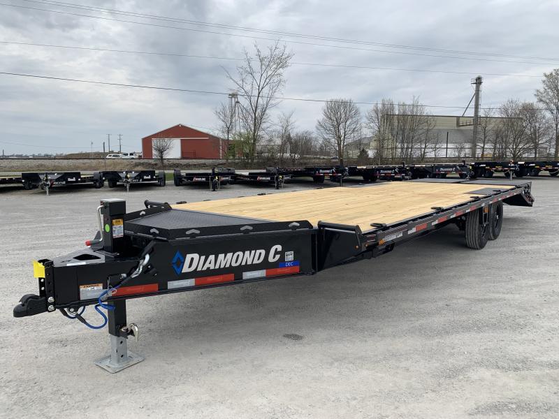 2025 Diamond C Trailers DEC207L26X102 (26' X 102") 14.9K Max Ramp Equipment Trailer
