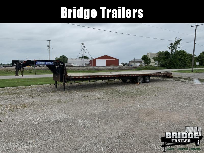 2015 Sure-Trac ST102355LPDO2A-GN-225 (35' + 5') Flatbed Trailer 2015 Sure-Trac ST102355LPDO2A-GN-225 (35' + 5') Flatbed Trailer