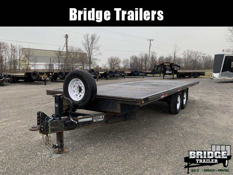 2012 JRC (102" X 20') 14K Steel Flat Deck Deckover Equipment Trailer 2012 JRC (102" X 20') 14K Steel Flat Deck Deckover Equipment Trailer