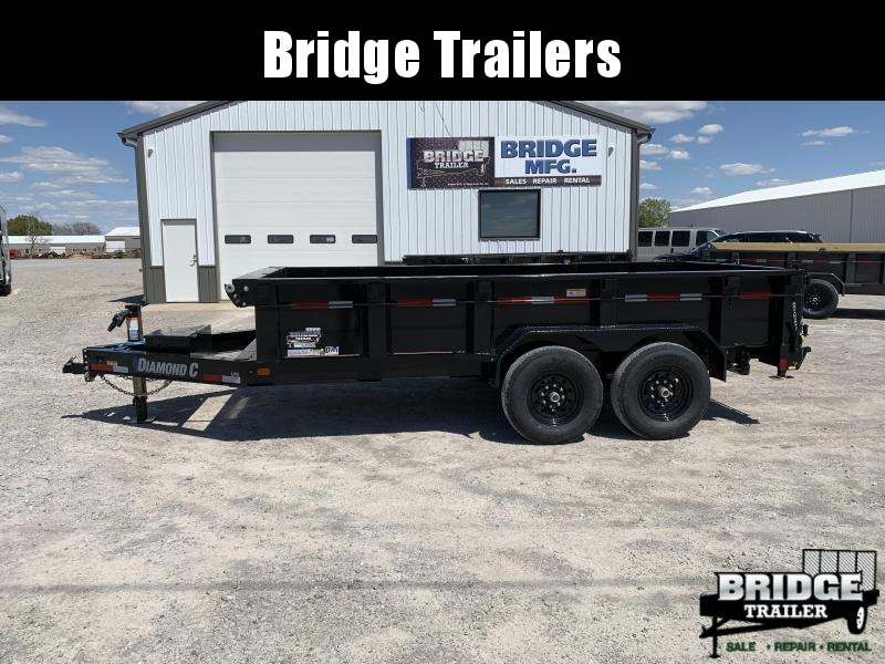 2022 Diamond C Trailers LPD207 14' X 82" Dump Trailer 2022 Diamond C Trailers LPD207 14' X 82" Dump Trailer