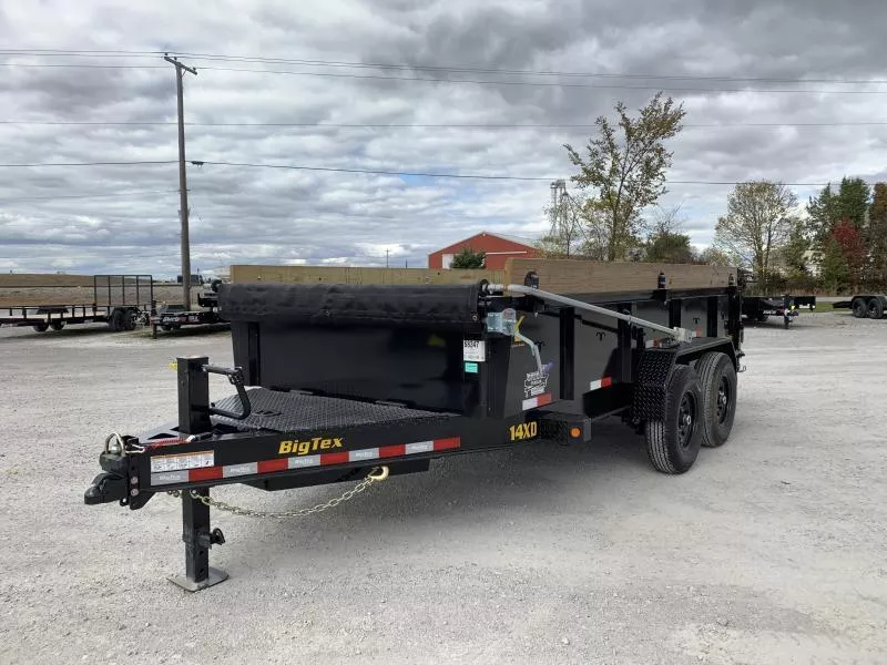 2025 Big Tex Trailers 14XD-14C2A-BK (83" X 14') 14K  Dump Trailer