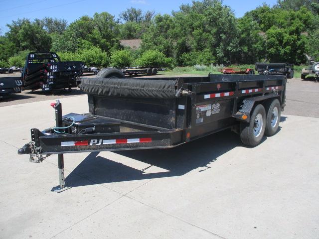 RENTAL 2017 PJ Trailers 14' Low Pro Dump Trailer RENTAL 2017 PJ Trailers 14' Low Pro Dump Trailer