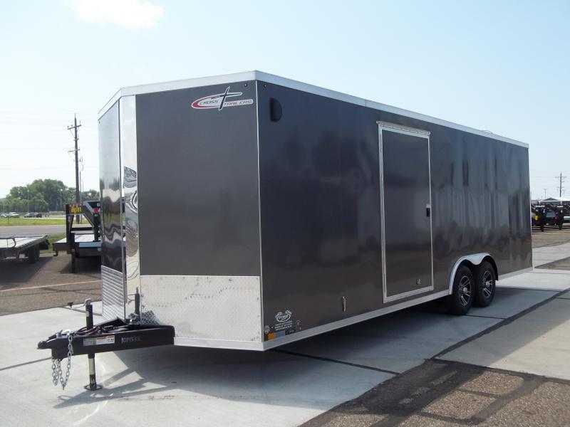 2024 Cross Trailers 816TA ALPHA Enclosed Cargo Trailer Extreme Sales Mandan, ND PJ Flatbed