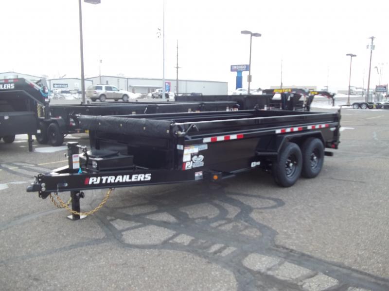 2023 PJ Trailers 16'x83" Low Pro Dump Trailer 2023 PJ Trailers 16'x83" Low Pro Dump Trailer