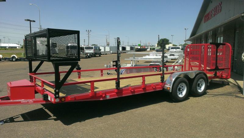 2018 PJ Trailers 22' x 83" Tandem Axle Channel Utili Trailer 2018 PJ Trailers 22' x 83" Tandem Axle Channel Utili Trailer