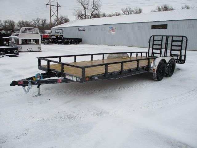 2021 PJ Trailers 22' x 83" Tndm Axle Channel Utility Trailer 2021 PJ Trailers 22' x 83" Tndm Axle Channel Utility Trailer
