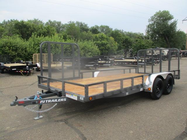 2023 PJ Trailers 18' x 83" Tndm Axle Channel Utility Trailer 2023 PJ Trailers 18' x 83" Tndm Axle Channel Utility Trailer