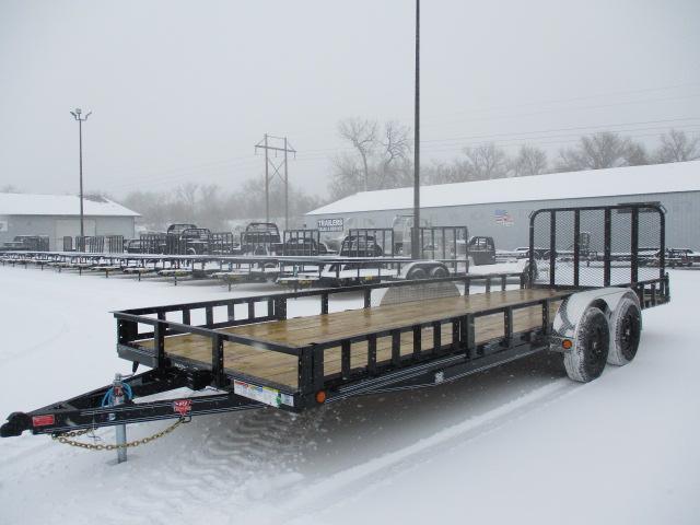 2022 PJ Trailers 22' x 83" Tndm Axle Channel Utility Trailer 2022 PJ Trailers 22' x 83" Tndm Axle Channel Utility Trailer