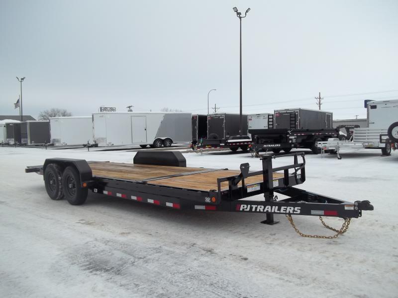 2023 PJ Trailers 22' x 6" Channel Equipment Tilt Trailer in Mandan, ND ...