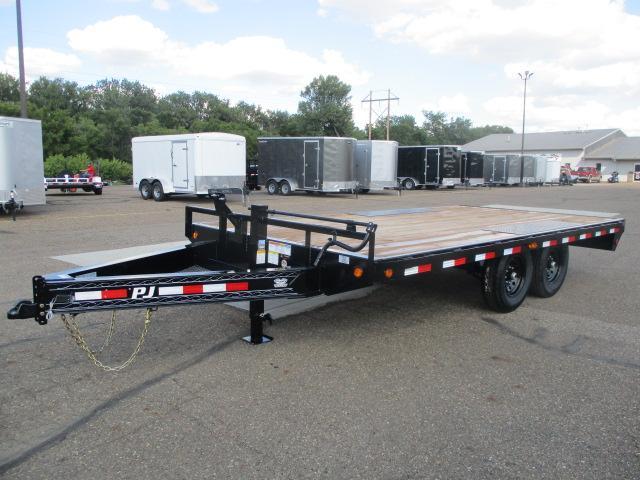 2021 PJ Trailers 16'x8" I-Beam Deckover Trailer 2021 PJ Trailers 16'x8" I-Beam Deckover Trailer