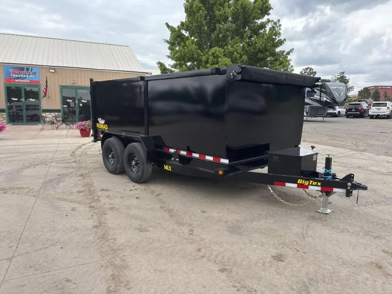 2026 Big Tex Trailers 14LX-14C4A-BK Dump Trailer