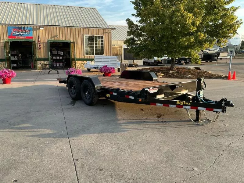 2026 Big Tex Trailers 14FT-16BK Flatbed Trailer