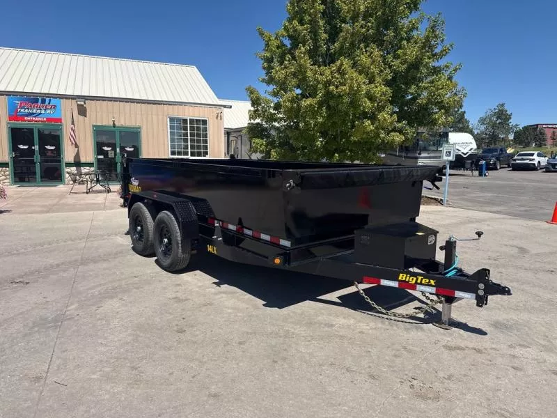 2026 Big Tex Trailers 14LX-14C2A-BK Dump Trailer