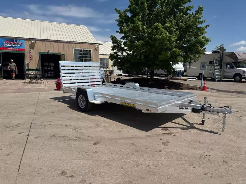 2026 Aluma 8014S-EL-TG Utility Trailer
