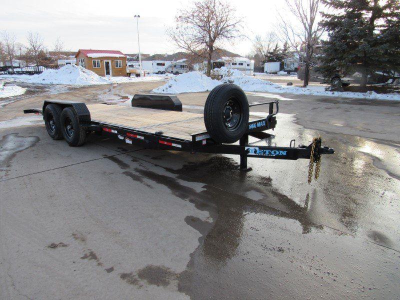 2023 Teton Trailer 20 TILT DECK 14K Flatbed Trailer 2023 Teton Trailer 20 TILT DECK 14K Flatbed Trailer