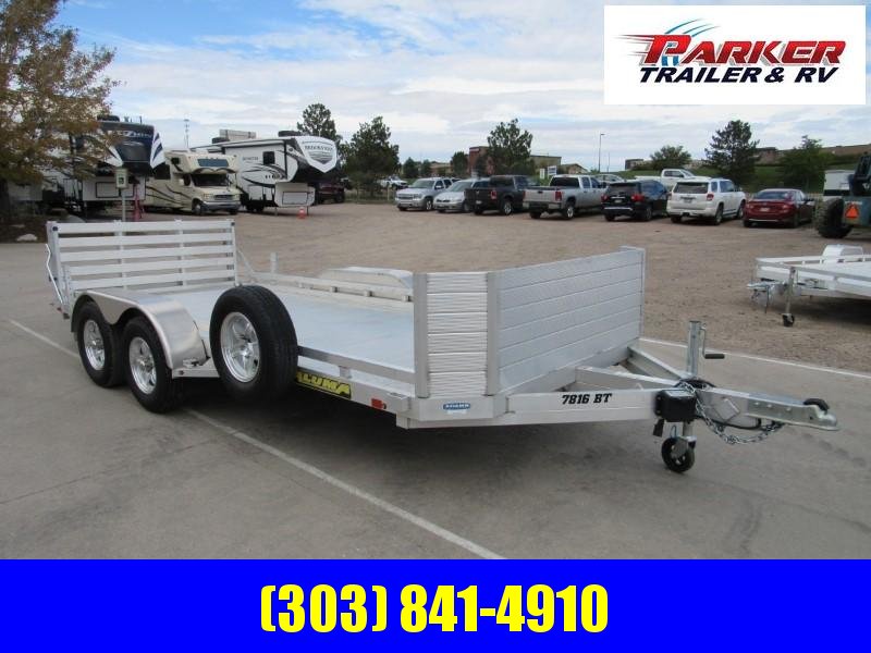 2021 Aluma 7816TA-BT Utility Trailer 2021 Aluma 7816TA-BT Utility Trailer