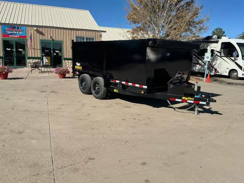 2026 Big Tex Trailers 14LX-14C4A-BK Dump Trailer