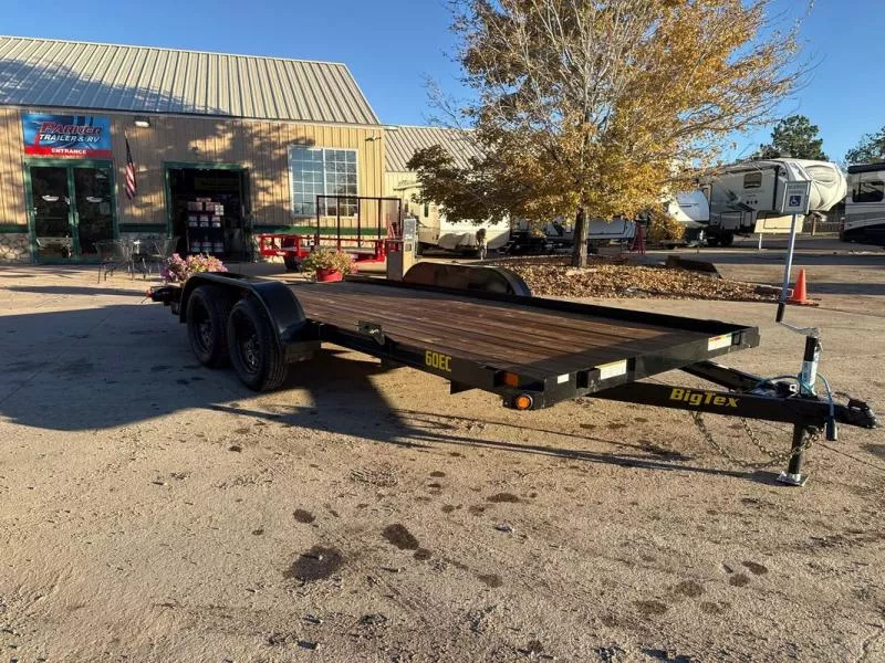 2026 Big Tex Trailers 60EC-16BK2B Flatbed Trailer