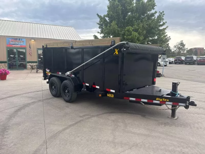 2025 Big Tex Trailers 14XD-14C4A-BK Dump Trailer
