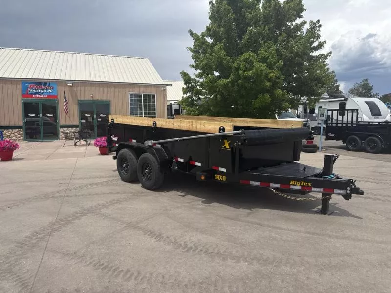 2026 Big Tex Trailers 14XD-14C2A-BK Dump Trailer