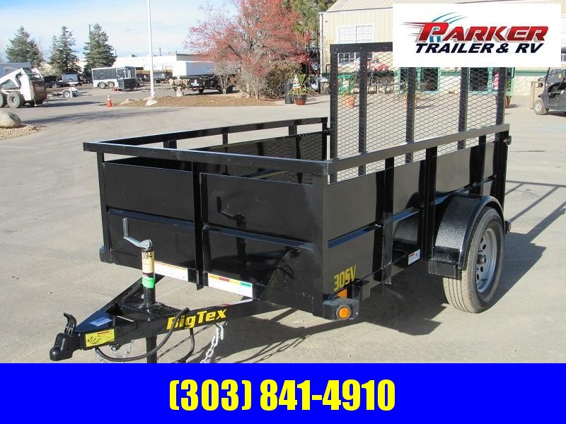 2022 Big Tex Trailers 30SV-08BK Utility Trailer 2022 Big Tex Trailers 30SV-08BK Utility Trailer