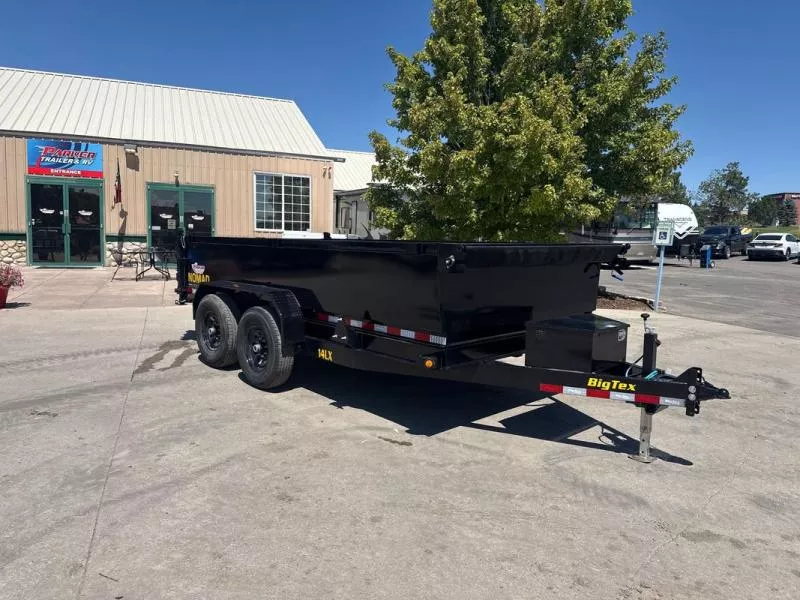 2026 Big Tex Trailers 14LX-14C2A-BK Dump Trailer