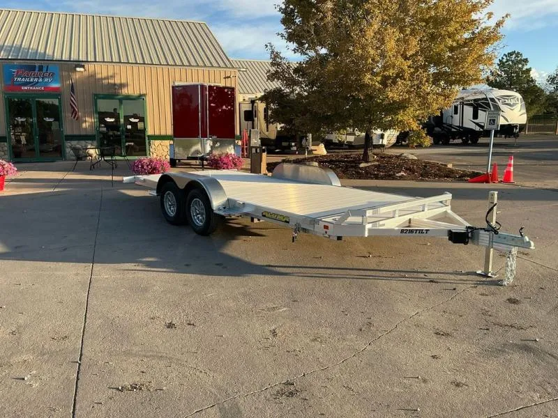 2026 Aluma 8216TILT-TA-EL-RTD Flatbed Trailer