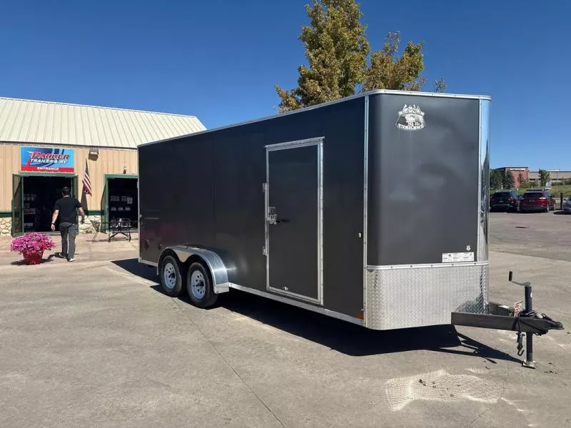 2017 Big Horn Trailers EC718TA Cargo / Enclosed Trailer