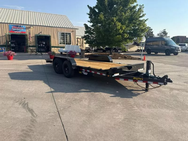 2026 Big Tex Trailers 14FT-18BK Flatbed Trailer