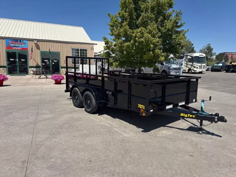 2026 Big Tex Trailers 70TV-14BK2B Utility Trailer