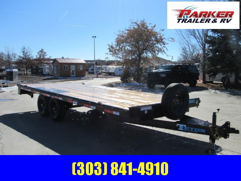 2022 Teton Trailer 20DECKOVER14K Flatbed Trailer 2022 Teton Trailer 20DECKOVER14K Flatbed Trailer